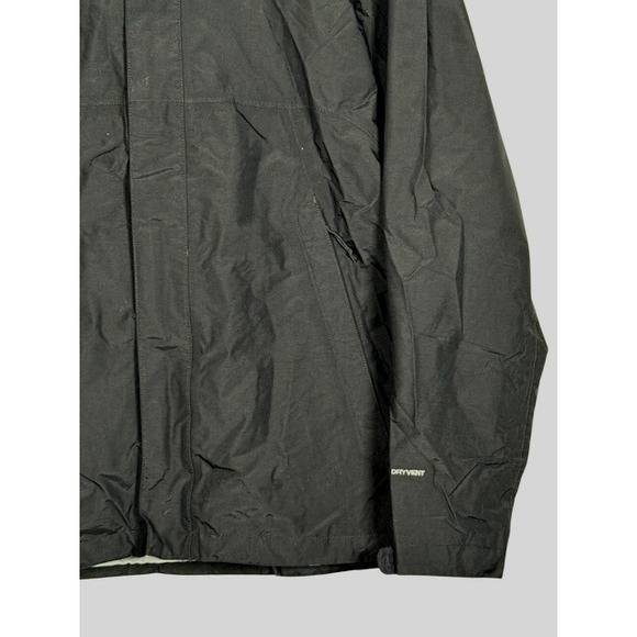 The North Face DryVent Mens Black Hooded Rain Jacket M - Picture 2 of 10